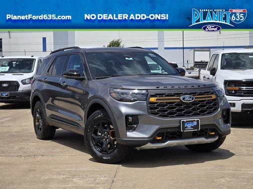 Gray Metallic 2026 Ford Explorer Tremor