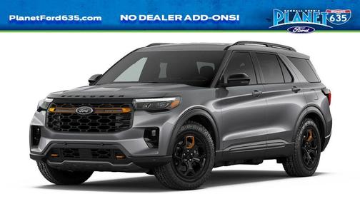 Gray 2026 Ford Explorer Tremor