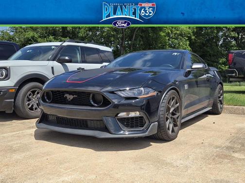 Shadow Black 2021 Ford Mustang Mach 1
