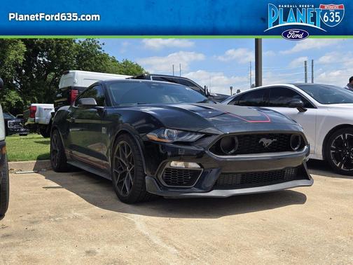 Shadow Black 2021 Ford Mustang Mach 1