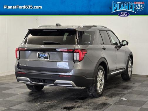 Gray Metallic 2026 Ford Explorer Platinum