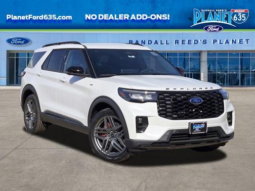 White 2026 Ford Explorer ST-Line
