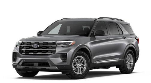 Gray 2026 Ford Explorer Active