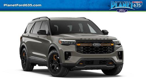 Gray 2026 Ford Explorer Tremor