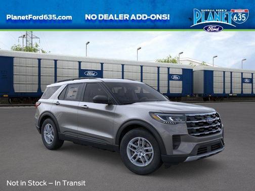 Gray 2026 Ford Explorer Active