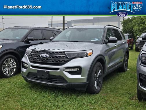 Silver Metallic 2023 Ford Explorer XLT