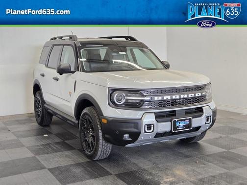 White Metallic 2026 Ford Bronco Sport Badlands