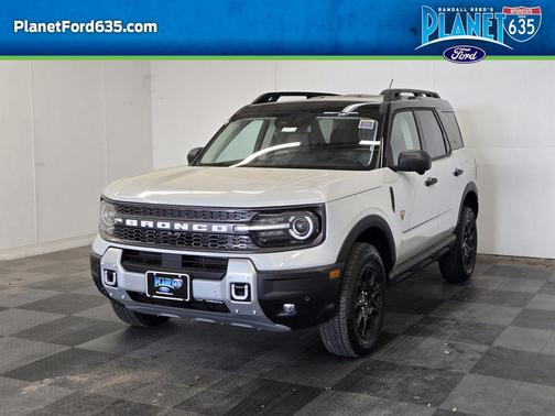 White Metallic 2026 Ford Bronco Sport Badlands