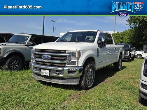 White Metallic 2021 Ford F-250 King Ranch