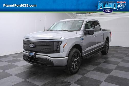 Iconic Silver Metallic 2025 Ford F-150 Lightning Flash