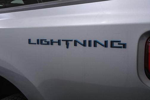 Iconic Silver Metallic 2025 Ford F-150 Lightning Flash