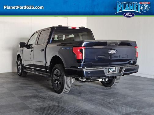 Blue Metallic 2025 Ford F-150 Lightning Flash