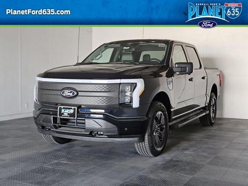 Blue Metallic 2025 Ford F-150 Lightning Flash