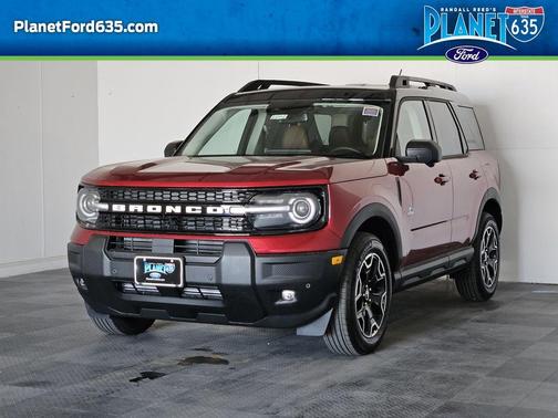Ruby Red Metallic 2025 Ford Bronco Sport Outer Banks