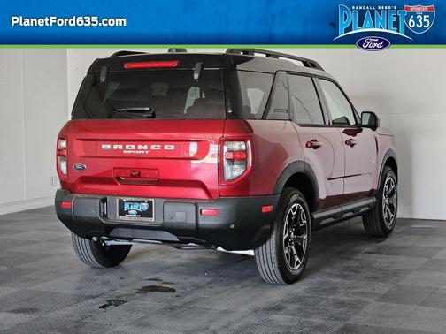 Ruby Red Metallic 2025 Ford Bronco Sport Outer Banks