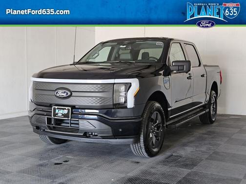 Blue Metallic 2025 Ford F-150 Lightning Flash