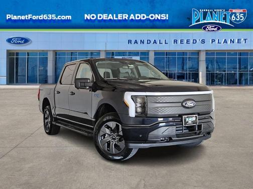Blue Metallic 2025 Ford F-150 Lightning Flash