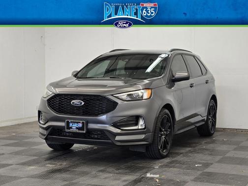 Gray Metallic 2023 Ford Edge ST Line