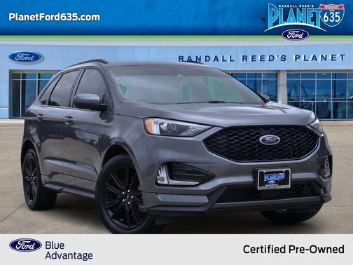 Gray Metallic 2023 Ford Edge ST Line