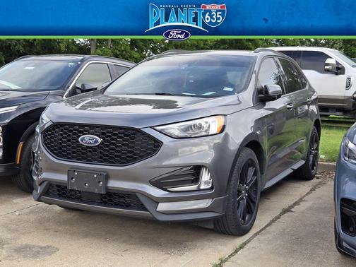 Gray Metallic 2023 Ford Edge ST Line