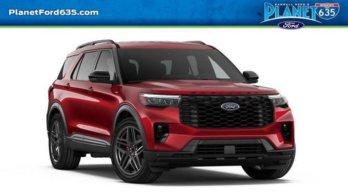 Red Metallic 2026 Ford Explorer ST-Line
