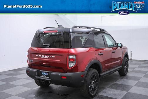Ruby Red Metallic Tinted Clearcoat 2025 Ford Bronco Sport Badlands