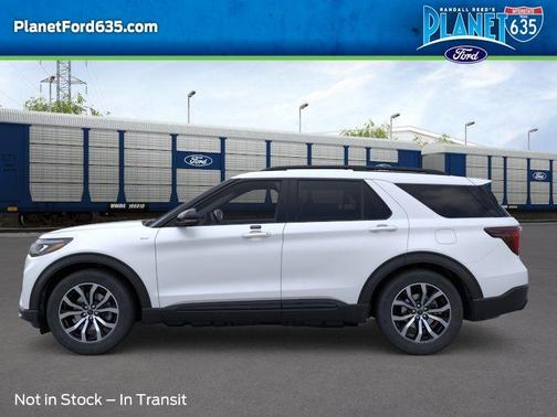 White 2026 Ford Explorer ST-Line