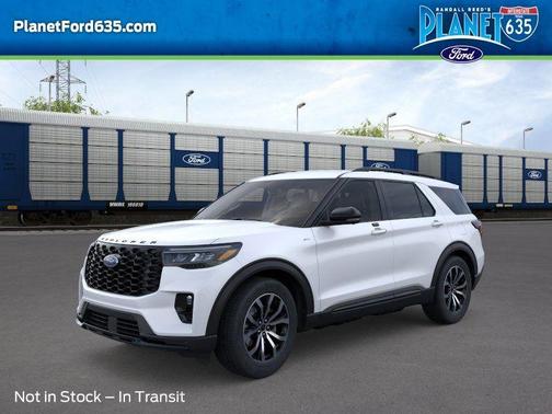 White 2026 Ford Explorer ST-Line