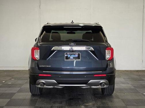 Blue Metallic 2023 Ford Explorer Limited