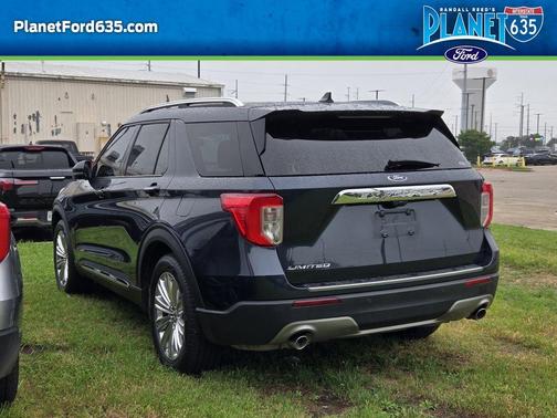 Blue Metallic 2023 Ford Explorer Limited