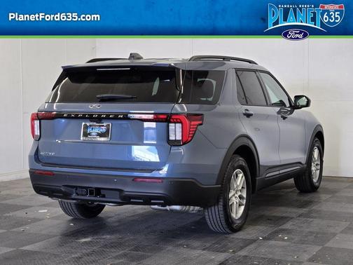 Blue 2026 Ford Explorer Active