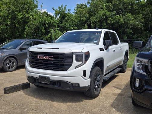 Summit White 2025 GMC Sierra 1500 Elevation