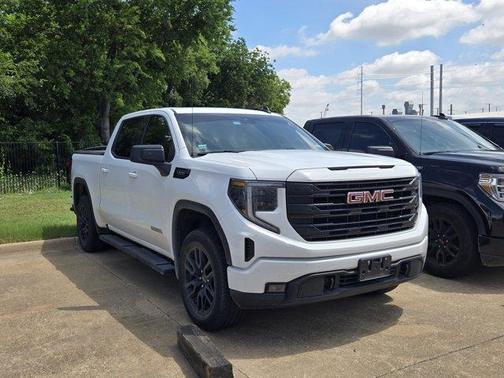 Summit White 2025 GMC Sierra 1500 Elevation