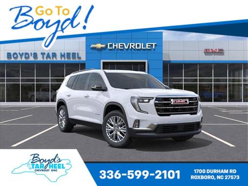 2026 GMC Acadia FWD Elevation