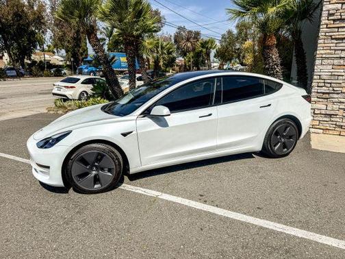 White 2023 Tesla Model 3 Base