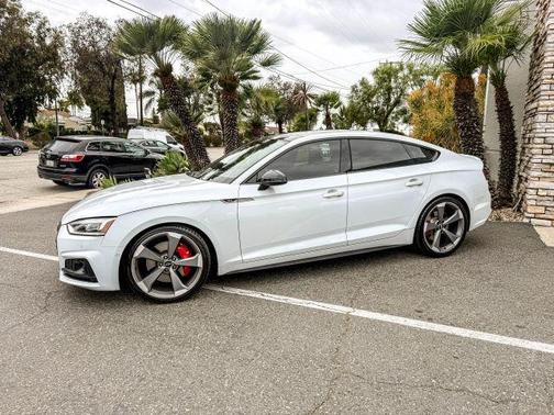 Glacier White Metallic 2019 Audi S5 3.0T Prestige