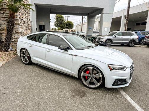 Glacier White Metallic 2019 Audi S5 3.0T Prestige