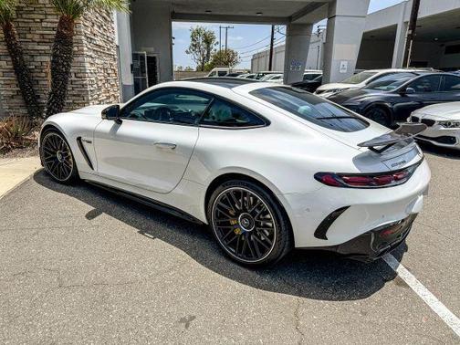 Moonlight White 2025 Mercedes-Benz AMG GT 55 Base