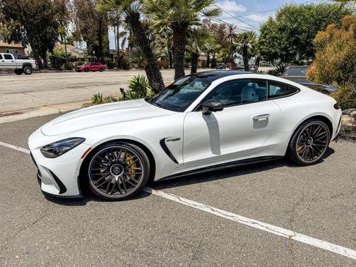 Moonlight White 2025 Mercedes-Benz AMG GT 55 Base