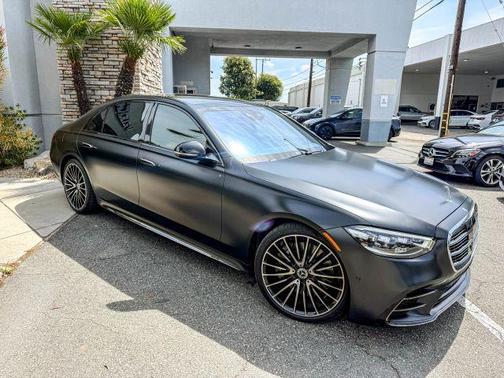 Black 2023 Mercedes-Benz S-Class S 580 4MATIC