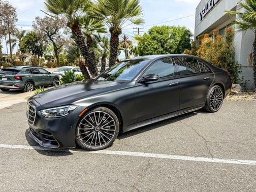 Black 2023 Mercedes-Benz S-Class S 580 4MATIC