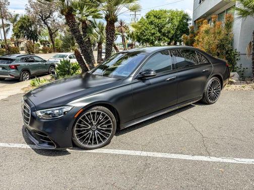 Black 2023 Mercedes-Benz S-Class S 580 4MATIC