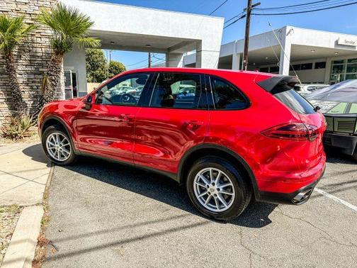 Red 2016 Porsche Cayenne Base