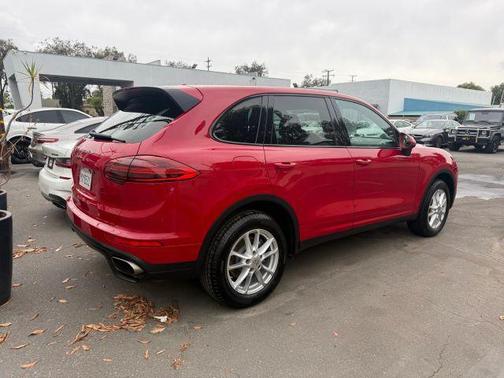 Red 2016 Porsche Cayenne Base