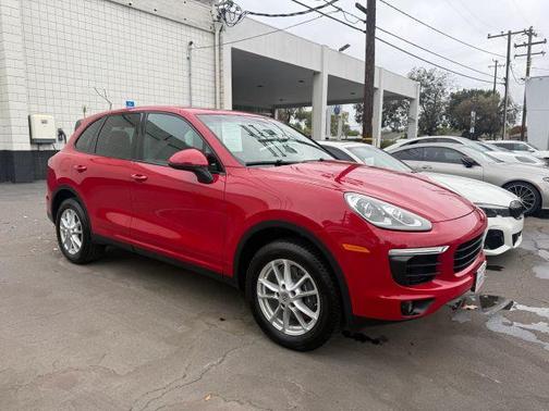 Red 2016 Porsche Cayenne Base