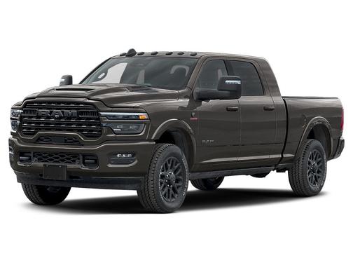 Granite Crystal Metallic Clearcoat 2026 RAM 3500 Limited Mega Cab 4x4 6'4' Box