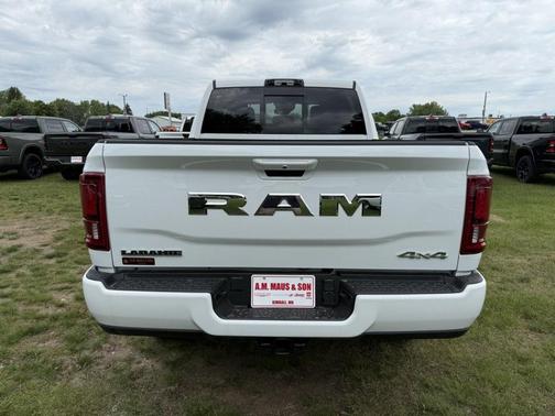 Bright White Clearcoat 2026 RAM 3500 Laramie Crew Cab 4x4 6'4' Box