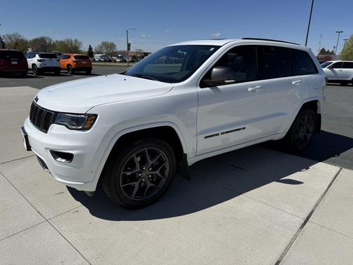 Bright White Clearcoat 2021 Jeep Grand Cherokee Limited