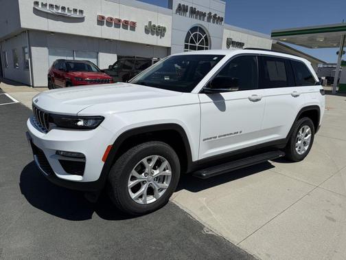 Bright White Clearcoat 2023 Jeep Grand Cherokee Limited
