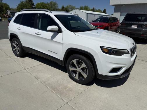 Bright White Clearcoat 2019 Jeep Cherokee Limited